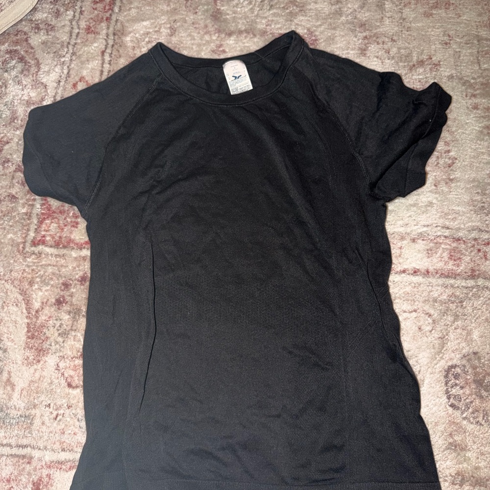 Classic Black Crewneck Women's Top - Unbranded